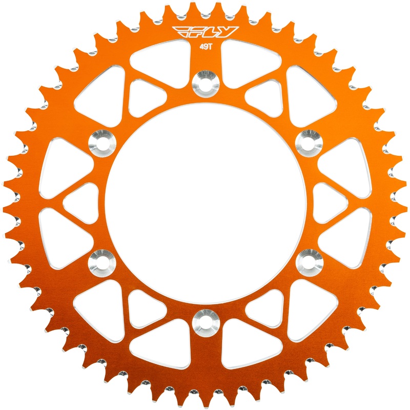 FLY RACING SPROCKET REAR 49T ORANGE 316-49 ORG