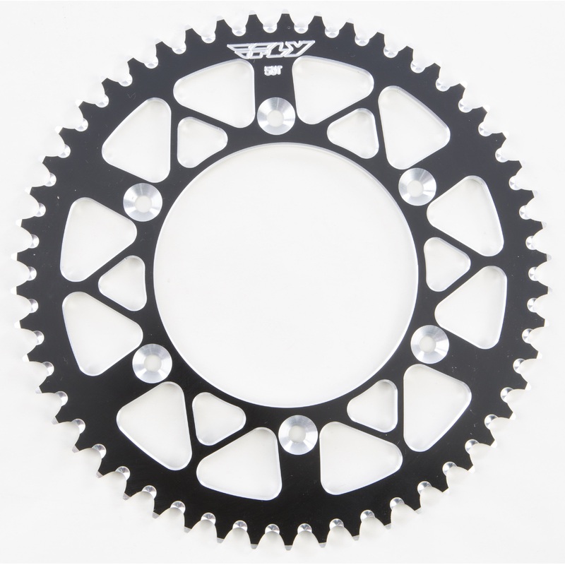 FLY RACING SPROCKET REAR 50T BLACK 225-50 BLK