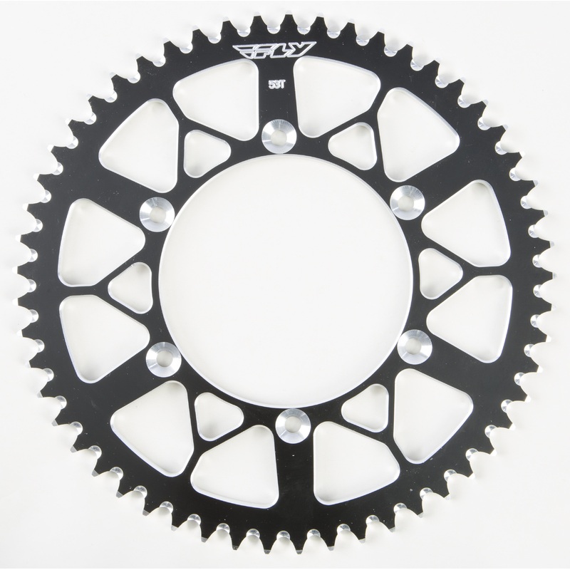 FLY RACING SPROCKET REAR 53T BLACK 511-53 BLK