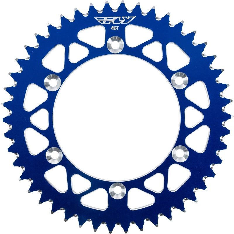 FLY RACING SPROCKET REAR 46T BLUE 208-46 BLU