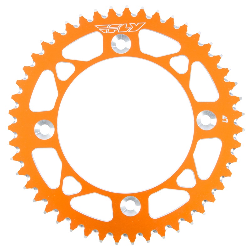 FLY RACING SPROCKET REAR 47T ORANGE 314-47 ORG