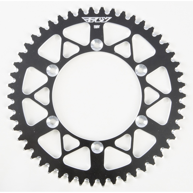 FLY RACING SPROCKET REAR 50T BLACK 511-50 BLK