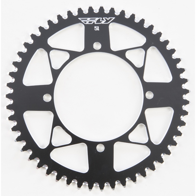 FLY RACING SPROCKET REAR 51T BLACK 414-51 BLK