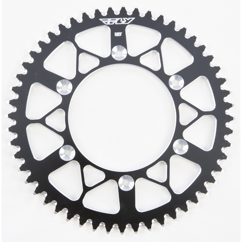 FLY RACING SPROCKET REAR 52T BLACK 225-52 BLK