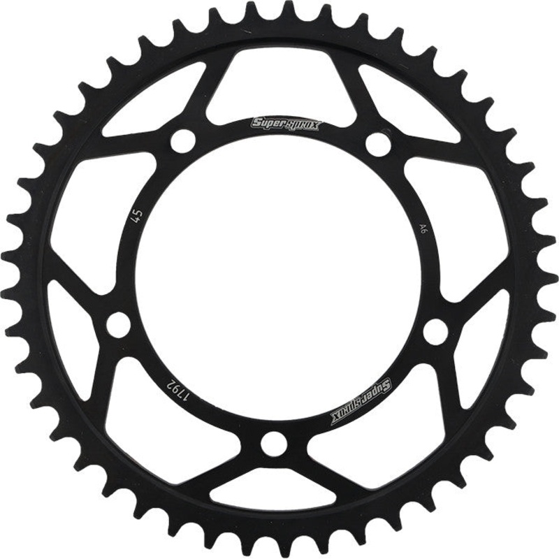 SUPERSPROX STEEL SPROCKET 45T BLACK RFE-1792-45-BLK