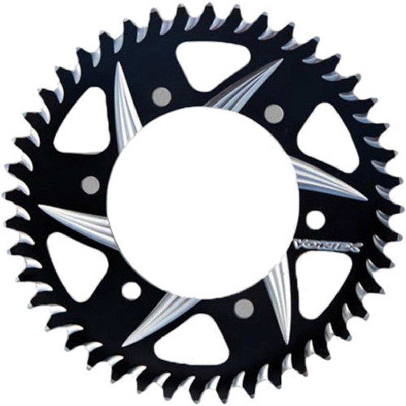 VORTEX CAT5 REAR ALUMINUM SPROCKET BLACK 42T 427ZK-42