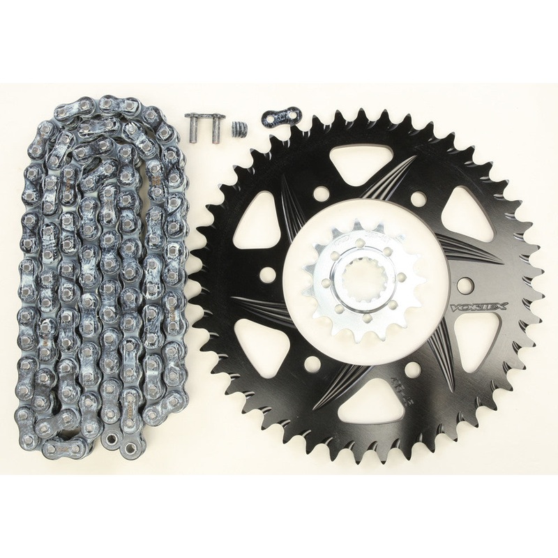 VORTEX SPROCKET/CHAIN KIT BLACK CK6270
