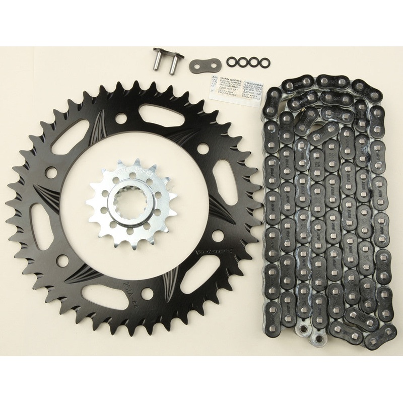 VORTEX SPROCKET/CHAIN KIT BLACK CK6332