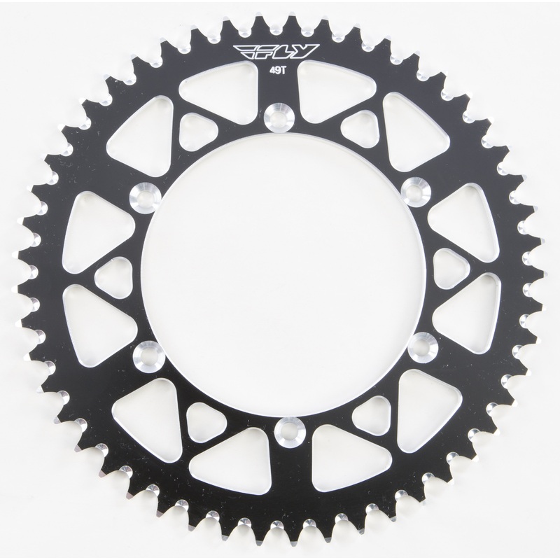 FLY RACING SPROCKET REAR 49T BLACK 422-49 BLK