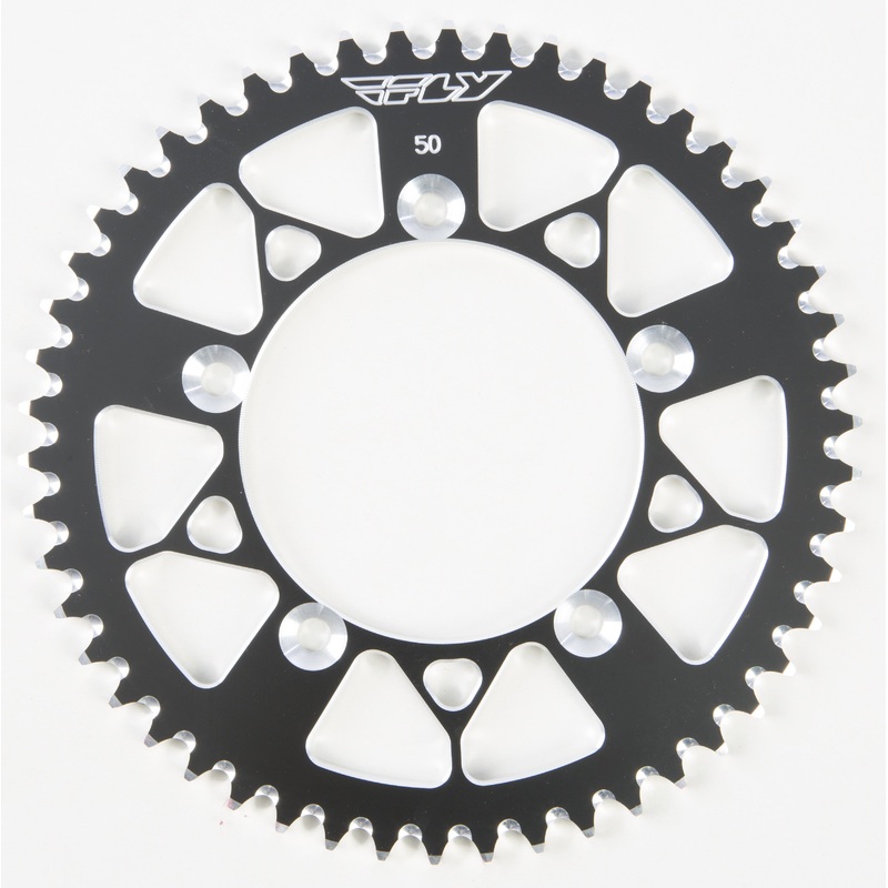 FLY RACING SPROCKET REAR 50T BLACK 313-50 BLK