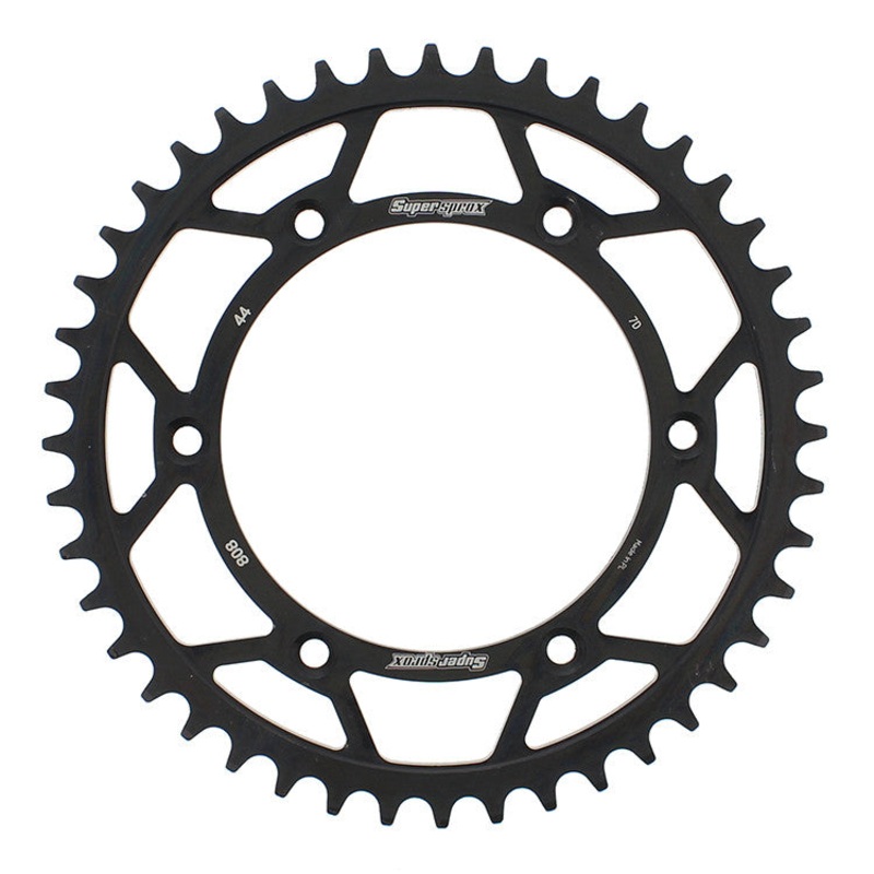SUPERSPROX STEEL SPROCKET 44T BLACK RFE-808-44-BLK
