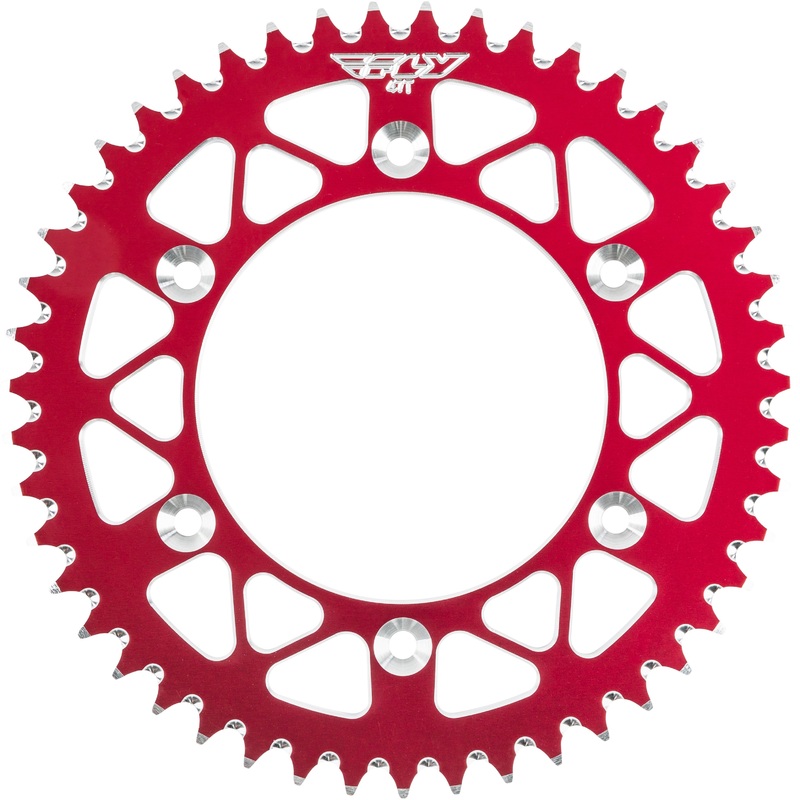 FLY RACING SPROCKET REAR 47T RED 225-47 RED