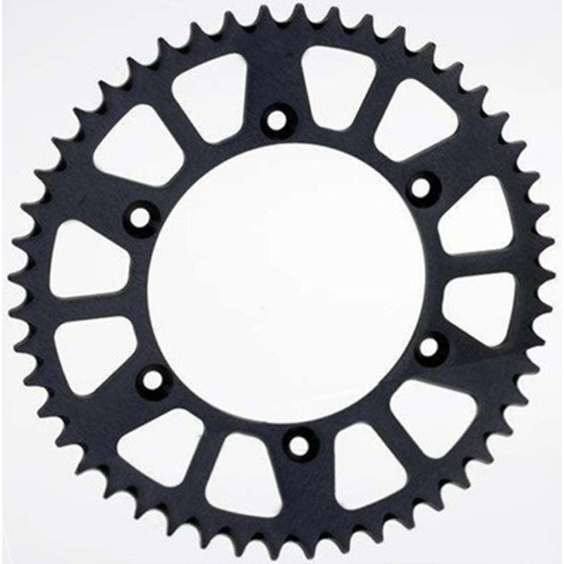 SUNSTAR REAR SPROCKET ALUMINUM BLACK 51T 5-357751BK