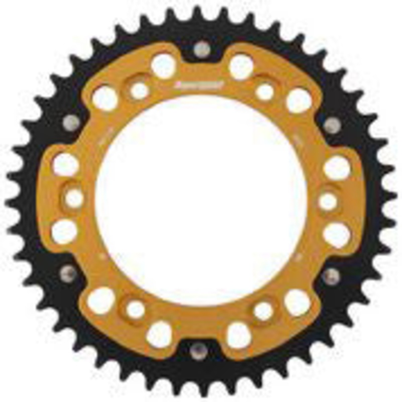 SUPERSPROX STEALTH SPROCKET 44T GOLD RST-899-44-GLD