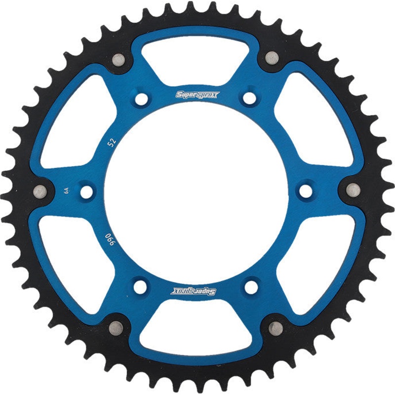 SUPERSPROX STEALTH SPROCKET 52T BLUE RST-990-52-BLU