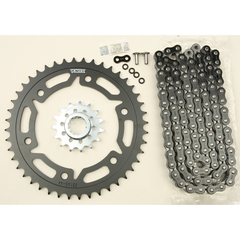 VORTEX SPROCKET/CHAIN KIT BLACK CK6343