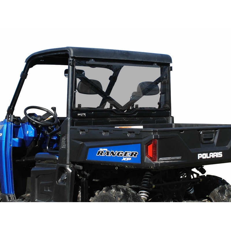 Hover to zoom SuperATV Lightly TInted Rear Windshield for Polaris Ranger XP 900 / Crew (2013+)