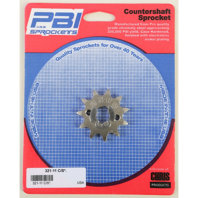 PBI COUNTERSHAFT STEEL SPROCKET 11T 321-11