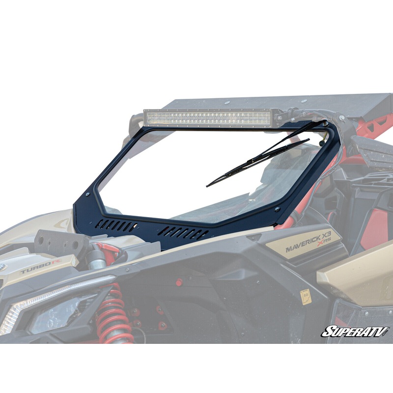SuperATV Glass Windshield for Can-Am Maverick X3 (2017+)