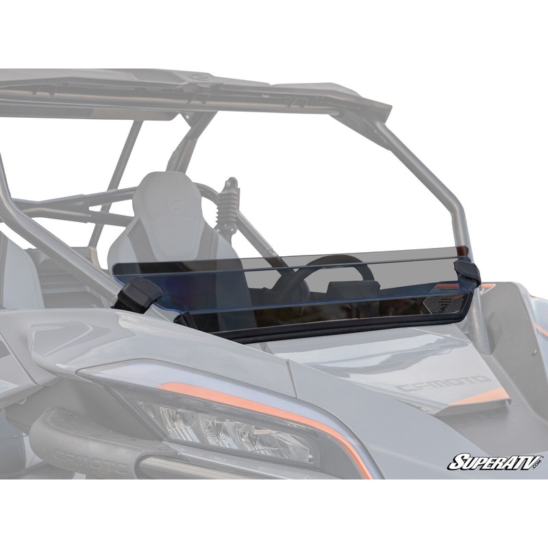 SuperATV Tinted Polycarbonate Half Windshield for CFMOTO ZForce 950 (2020-2022)