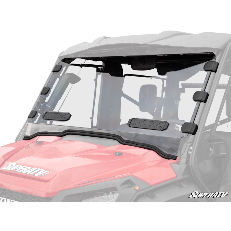 SuperATV Vented Full Windshield for Honda Pioneer 1000 / 1000-5 (2016+)