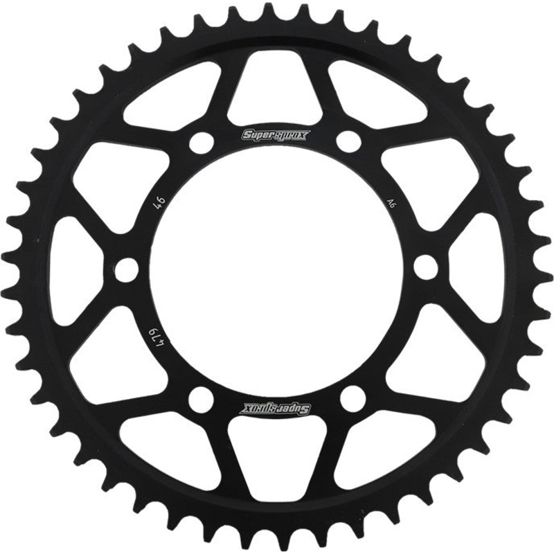 SUPERSPROX STEEL SPROCKET 46T BLACK RFE-479-46-BLK