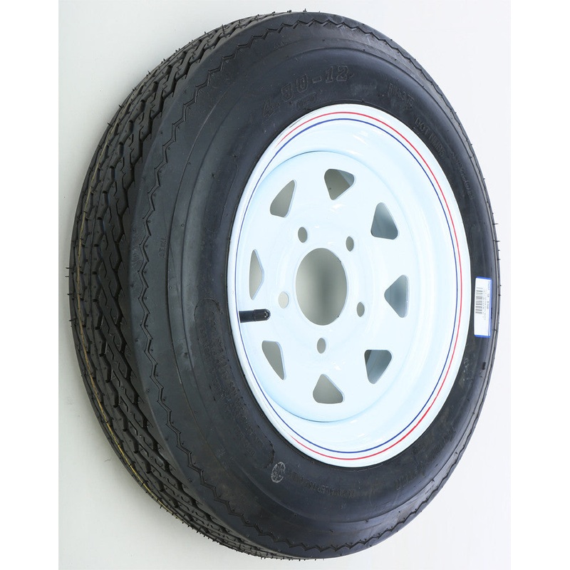 AWC TRAILER TIRE AND WHEEL ASSEMBLY WHITE TA2024012-71B480C