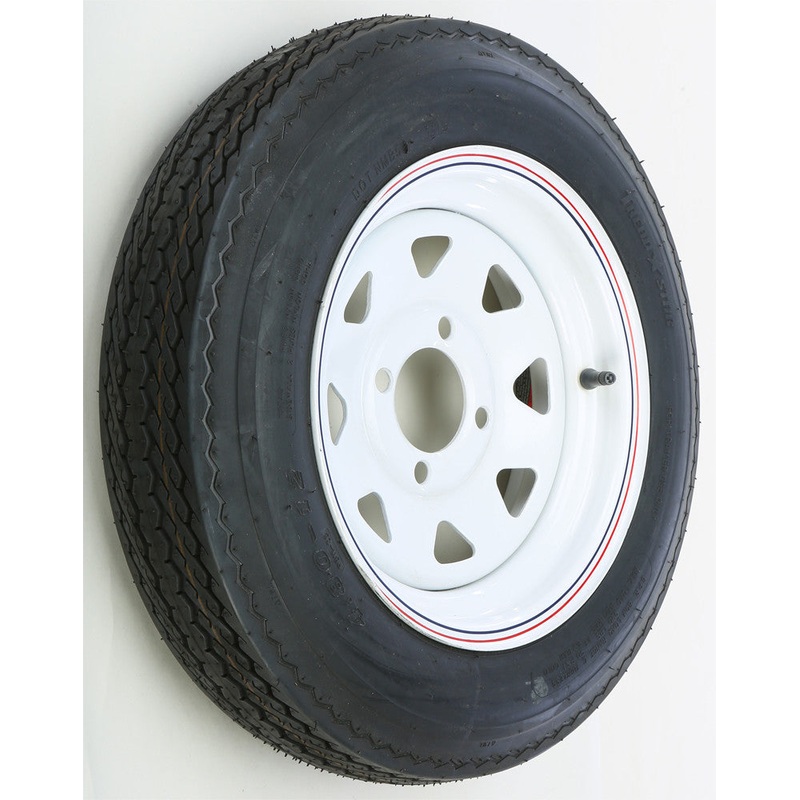 AWC TRAILER TIRE AND WHEEL ASSEMBLY WHITE TA2024040-71B480C