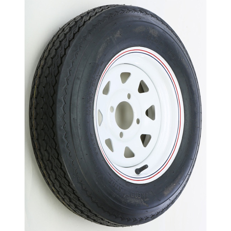 AWC TRAILER TIRE AND WHEEL ASSEMBLY WHITE TA2024040-71B530C