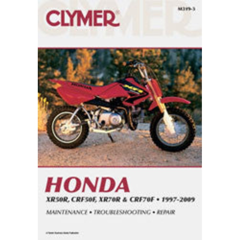CLYMER REPAIR MANUAL HON XR50R/XR70R CM319-3