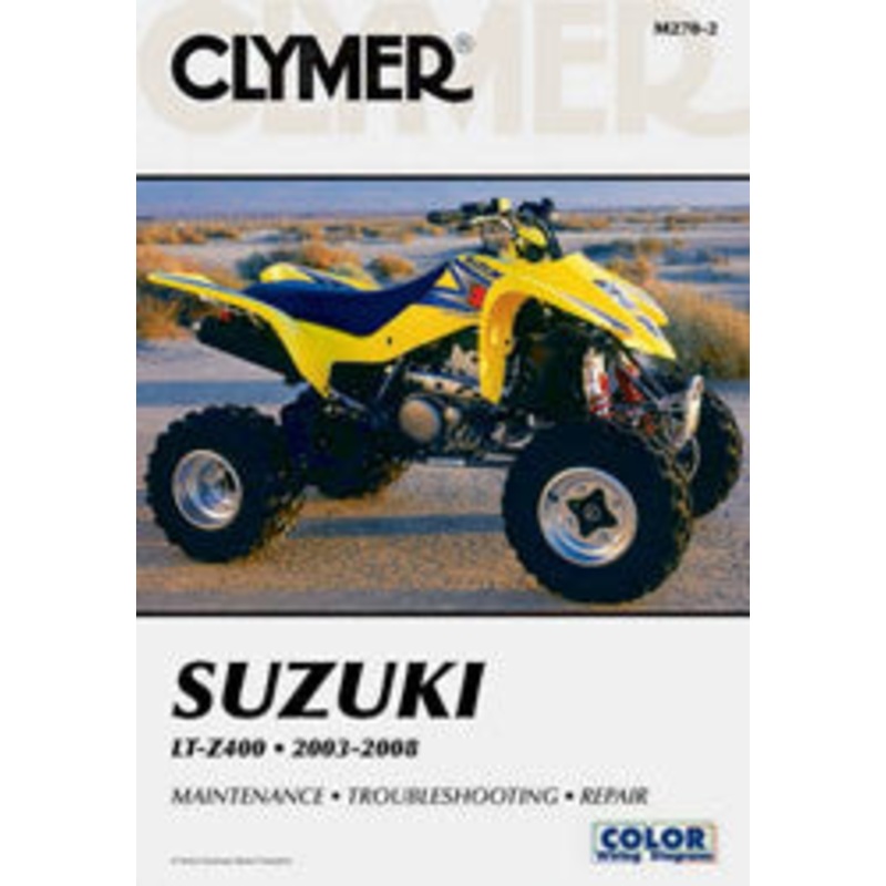 CLYMER REPAIR MANUAL SUZ LT-Z400 CM270-2