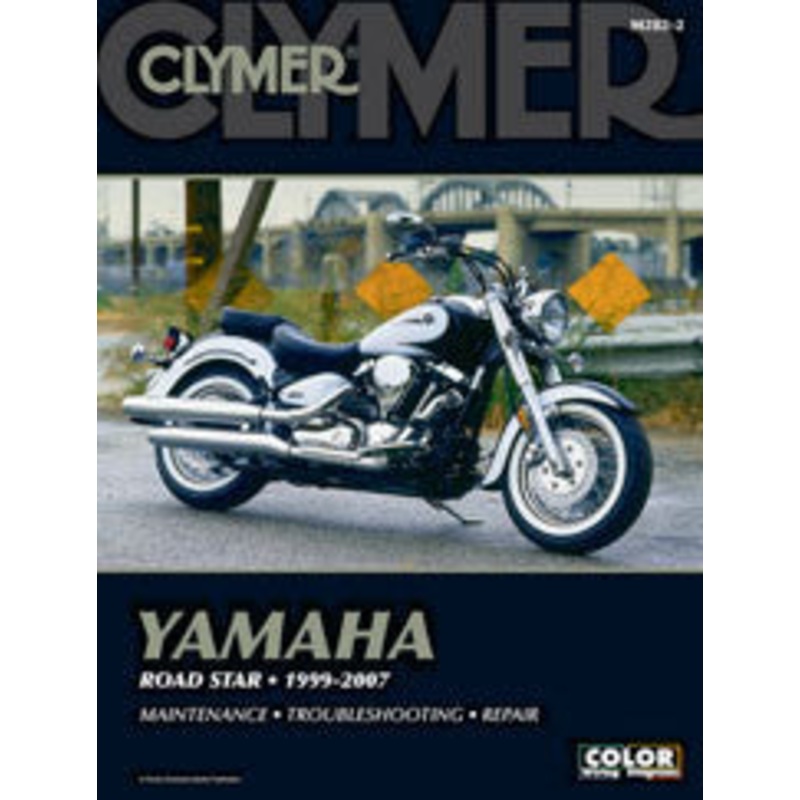 CLYMER REPAIR MANUAL YAM ROAD STAR CM282-2