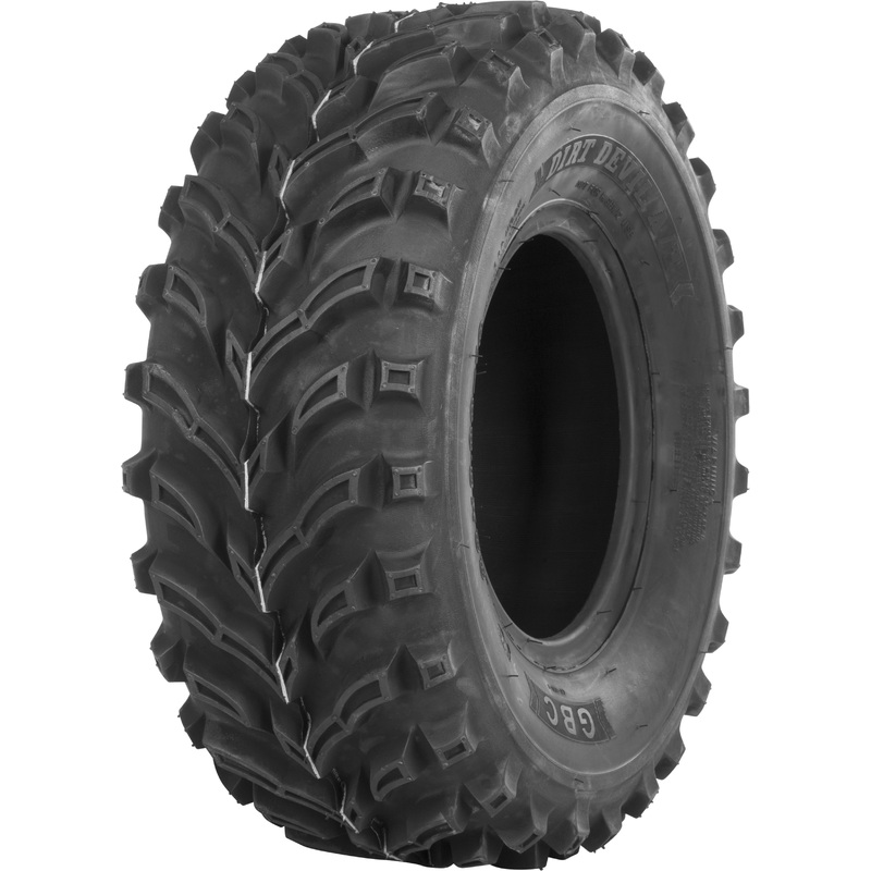 GBC TIRE DIRT DEVIL A/T FRONT 25X8-12 BIAS LR-340LBS AR1228