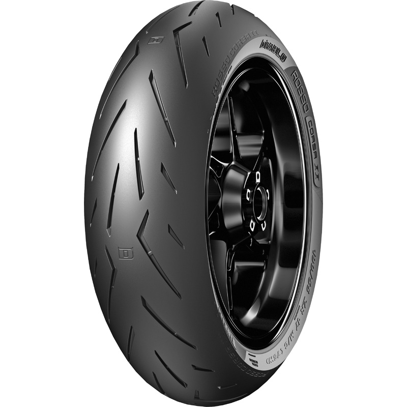 PIRELLI TIRE ROSSO CORSA II REAR 200/60R17 (80W) RADIAL 3559500