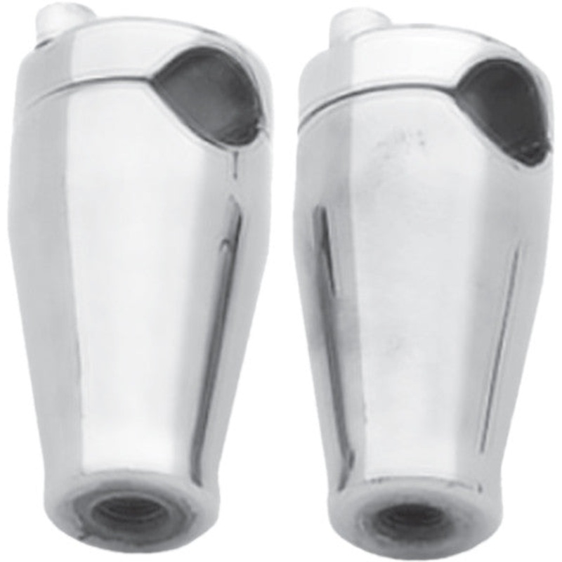 PAUGHCO GLIDE STYLE RISERS CHROME 3" 349