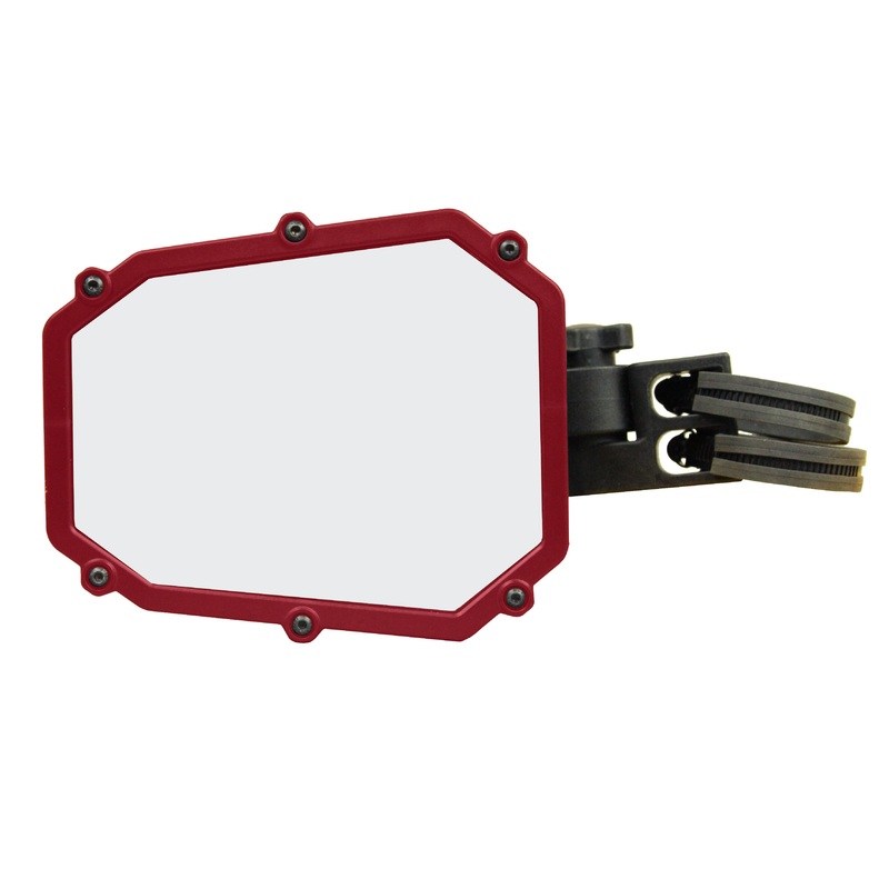 ATV TEK ELITE SERIES 1 SIDE MIRROR RED REPLACEMENT FRAME ES1-RED