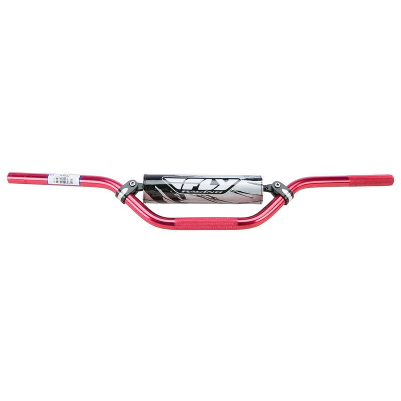 FLY RACING 6061 T-6 ALUMINUM HANDLEBAR MINI RED MOT-110-6X-HARD