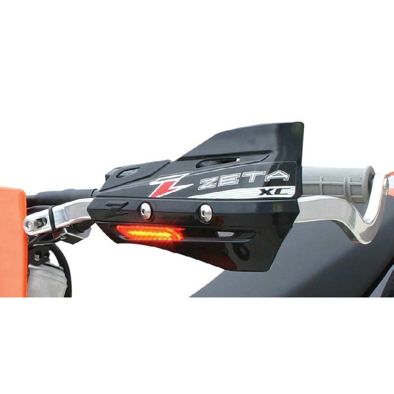 ZETA ARMOR-GUARD XC PROTECTOR W/FLASHER BLACK ZE72-3406