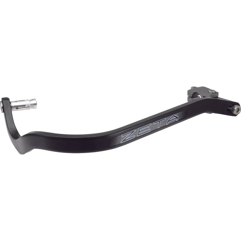 ZETA ARMOR HANDGUARDS BEND BLACK 7/8" ZE72-0001