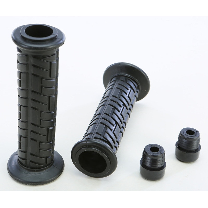 EMGO SUPERBIKE GRIPS 7/8" X 130MM W/END PLUGS 42-28770