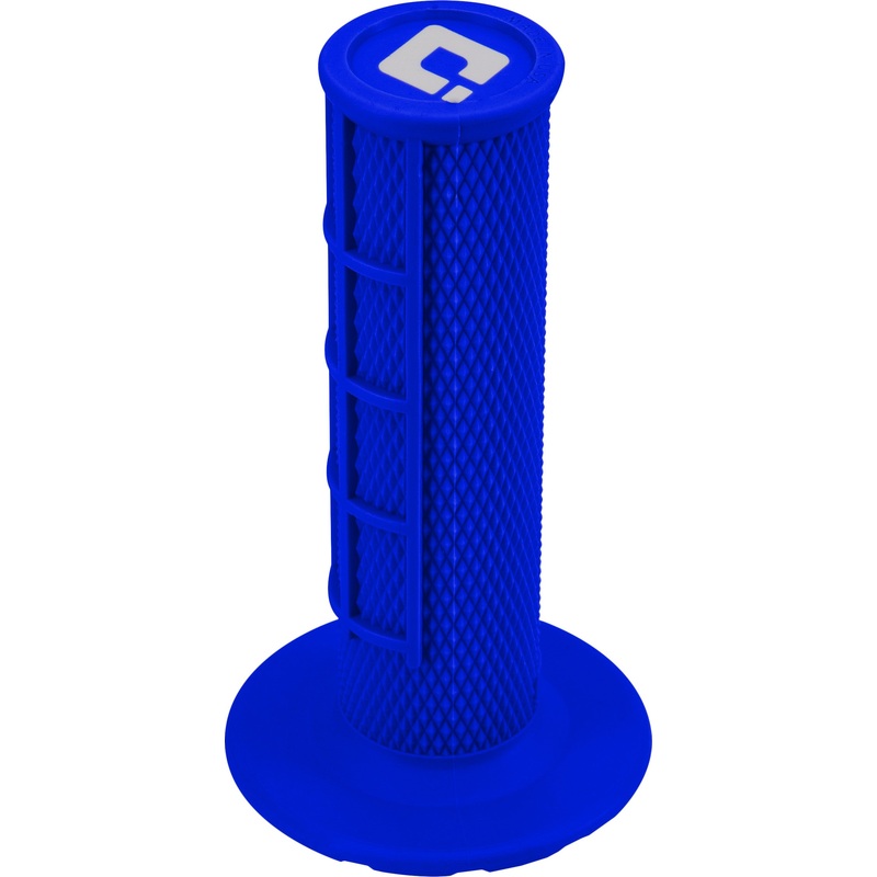 ODI HALF WAFFLE LOCK-ON GRIP BLUE H36HWU