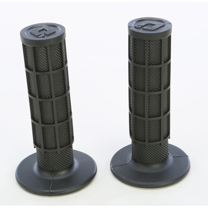 ODI RUFFIAN FULL WAFFLE GRIPS BLACK H02RFB