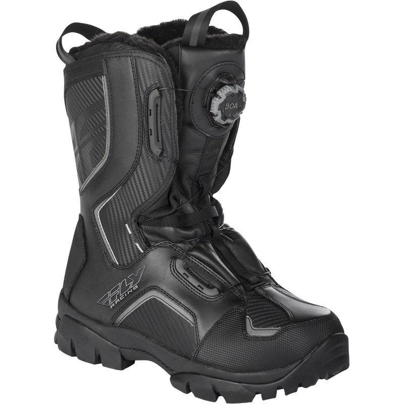 FLY RACING MARKER BOA BOOTS BLACK SZ 13 361-96213