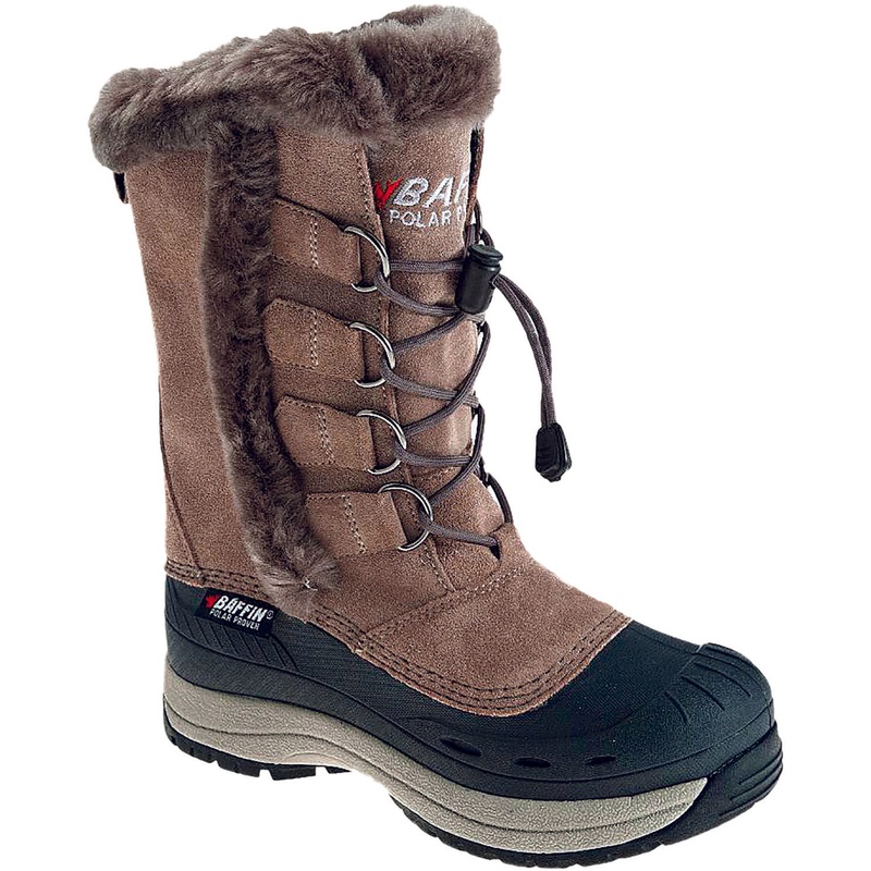 BAFFIN WOMEN'S CHOLE BOOTS TAUPE SZ 08 4510-0185-BG4-08