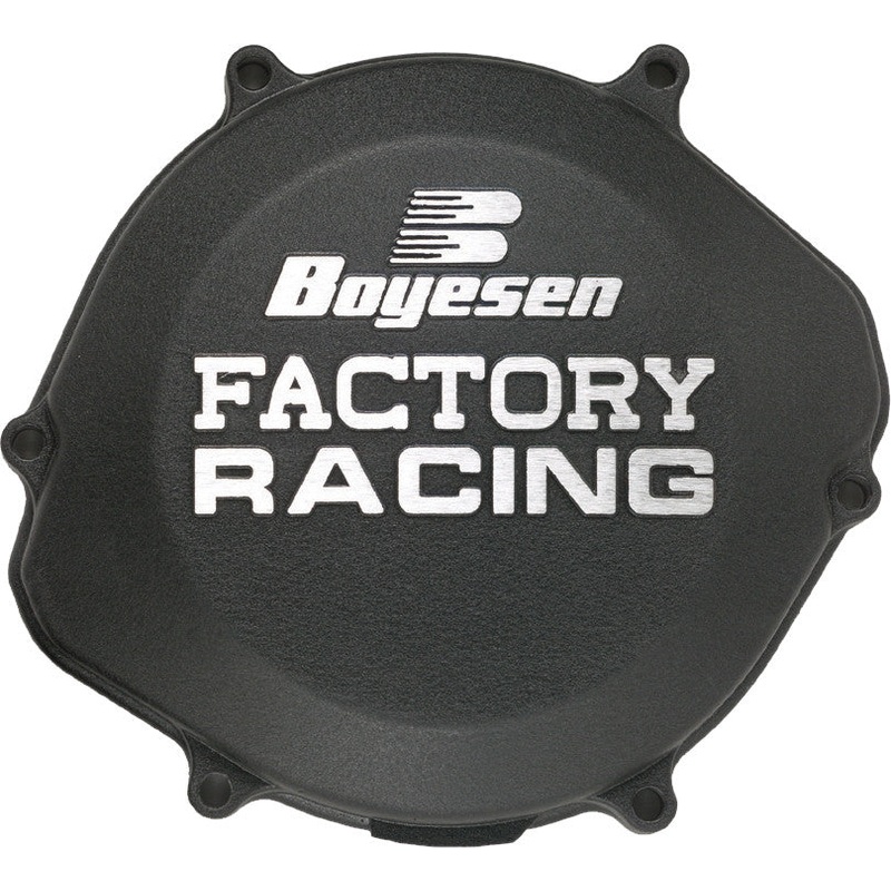 BOYESEN FACTORY RACING CLUTCH COVER BLACK CC-01B