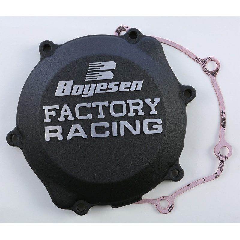 BOYESEN FACTORY RACING CLUTCH COVER BLACK CC-30B