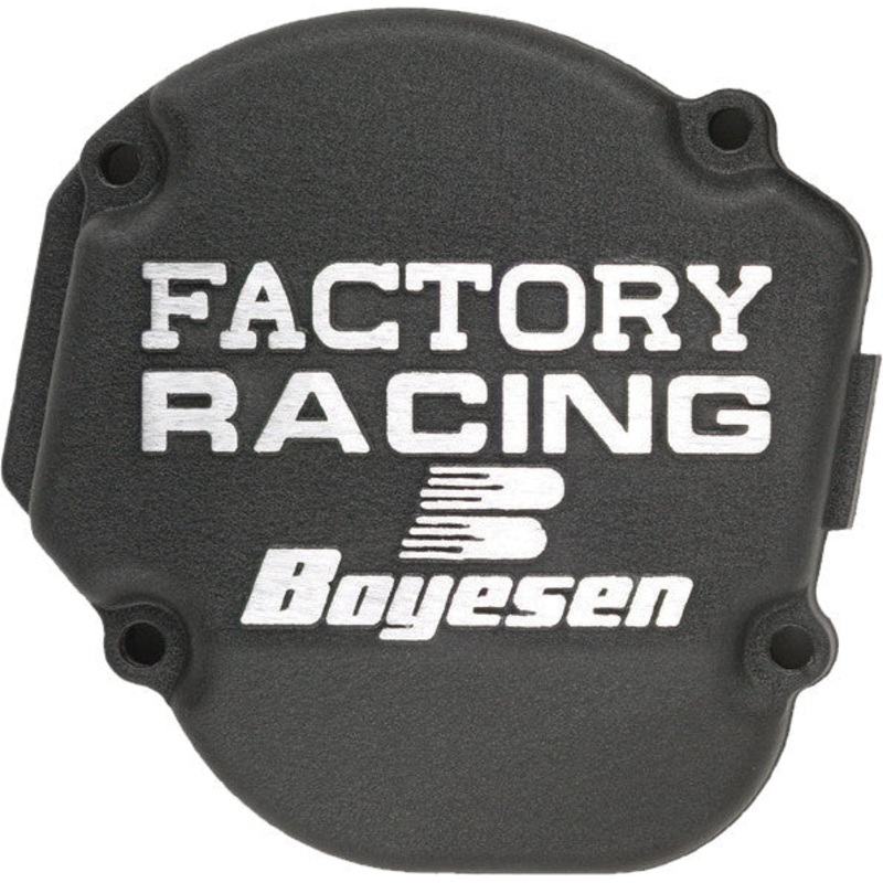 BOYESEN FACTORY RACING IGNITION COVER BLACK SC-00B