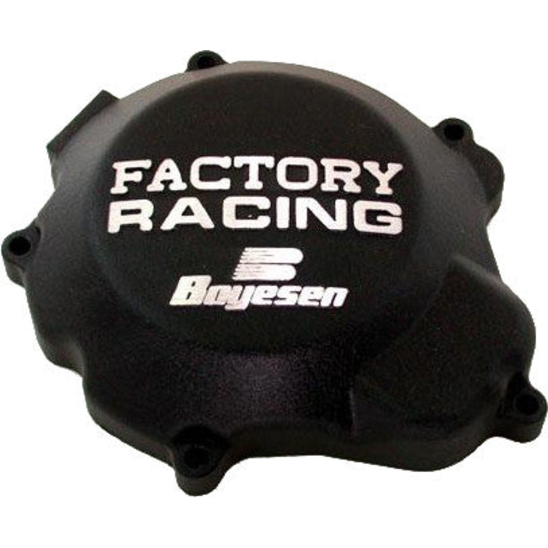 BOYESEN FACTORY RACING IGNITION COVER BLACK SC-12B