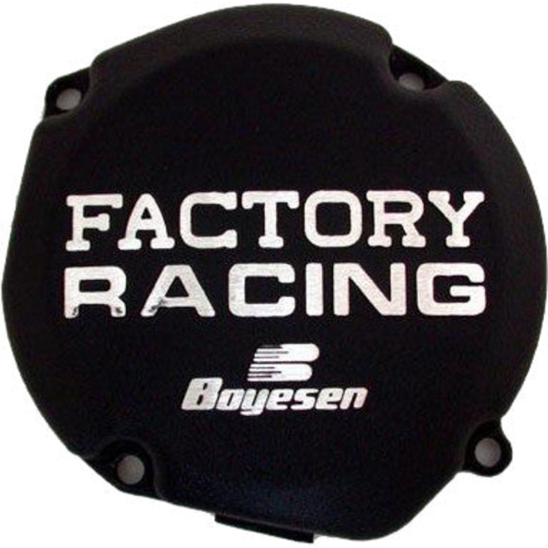 BOYESEN FACTORY RACING IGNITION COVER BLACK SC-23B