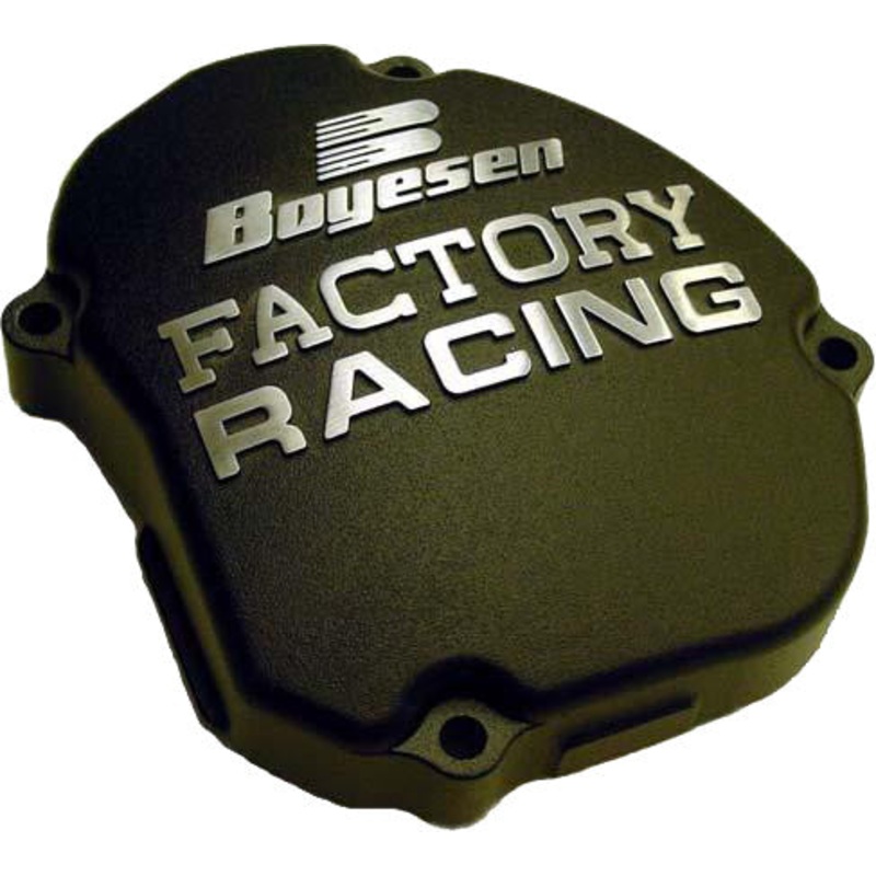 BOYESEN FACTORY RACING IGNITION COVER BLACK SC-33AB